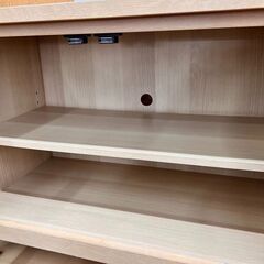 札幌 東区 ニトリ ローボード ALANDA2 収納家具 ウッド 木目 キャビネット の画像