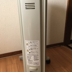 オイルヒーターです。の画像