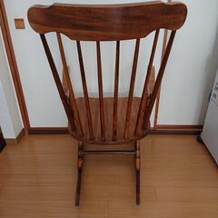 ロッキングチェア 木製 値下げの画像