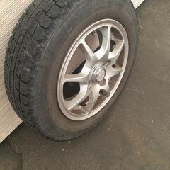 金･土･日限定 スタッドレスタイヤ軽自動車用(ホイール付き)4本セットの画像