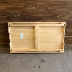 【売約済み】　【品川区リサイクルショップ】IKEA RESGODS ローテーブル ベッドテーブル 座卓 ローテーブル ミニテーブル 机　　テーブル　折り畳み コンパクトの画像