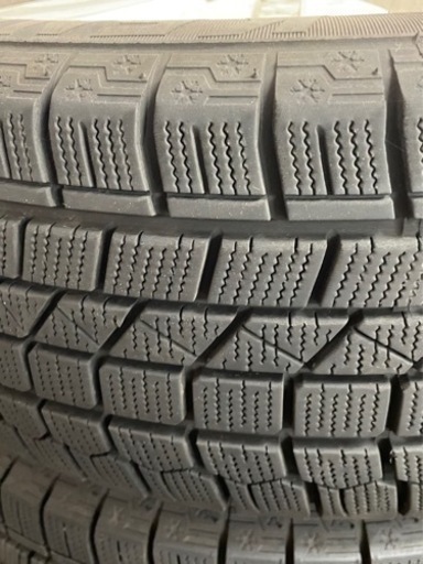 205/60R16 ステップワゴン 純正アルミホイール スタッドレス バリ目！