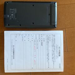 関数電卓　CACIO fx-5800Pの画像
