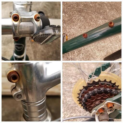 引取限定中古自転車 クロスバイク 7段変速 510MM軽整備済み 防犯登録込 中古自転車 クロスバイク 7速変速 510mm 軽整備済み 防犯登録