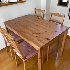 IKEAダイニングセット（決定しました！）の画像