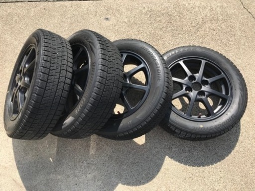 軽自動車用アルミホィール付スタッドレスタイヤ