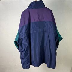 ✨🔔期間限定🔥ジモティー特別価格🔔✨オーバーサイズ マルチカラー 好配色 ストリート ナイロンジャケット ヴィンテージ古着 アメリカ古着 ナイロンジャケットの画像