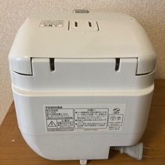 TOSHIBA 炊飯器 RC-5SG 3合炊きの画像