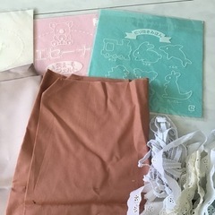 ③布　リボン　フェルト　ゴム　バイアステープ　まとめての画像
