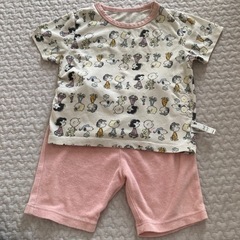 ユニクロ　90 半袖パジャマ