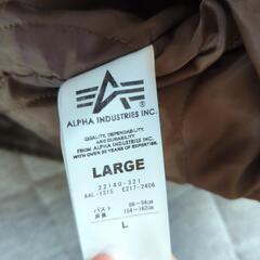 【配達可】ALPHA INDOUSTRIES モッズコート ミリタリーコート ライダースの画像