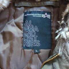【配達可】ALPHA INDOUSTRIES モッズコート ミリタリーコート ライダースの画像