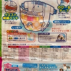 ☆ ワンちゃんおむつSSサイズ　2パック未開封　☆の画像
