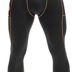 【新品】スポーツタイツ メンズ ランニングウエア レギンス メッ...
