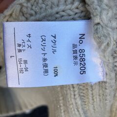 【洋服・レディース】CLASSA セーター（L)の画像