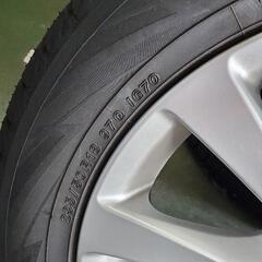 引取限定　レクサスLS用　純正アルミとスタッドレスの画像