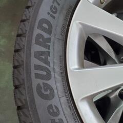 引取限定　レクサスLS用　純正アルミとスタッドレスの画像