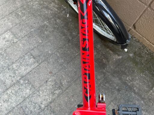 リサイクルショップどりーむ荒田店　No980 エコNo17348X 自転車　２０インチ　キャプテンスタッグ　折りたたみ不可(´;ω;｀)