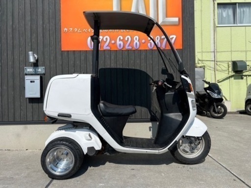 ★15万円　ジャイロキャノピー　セル1 実働車　ミニカー　ホンダ　ジャイロ　荷物　デリバリー　配達　リアホイール&リアタイヤ新品