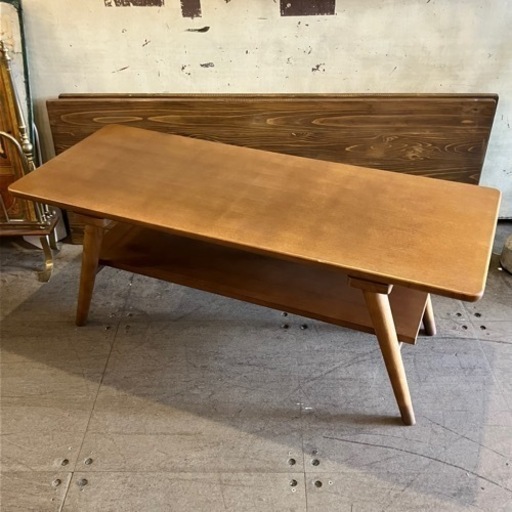 《売約済》【品川区リサイクルショップ / 配送無料エリアあり】ニトリ　NITORI  センターテーブル　ローテーブル　ナチュラル