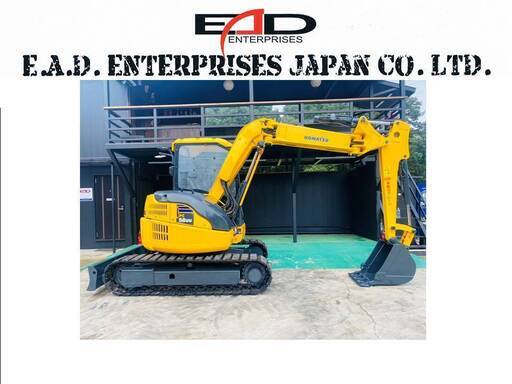 ミニ油圧ショベル コマツ PC58UU-5  クレーン仕様 オール塗装済