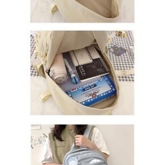 【新品】リュック クロミ バックパック 大容量 かわいい ぬいぐるみ ストラップ付き リュックザック スクールバッグ 軽量 多機能 耐久性 通勤 通学 遠足 旅行 女の子の画像