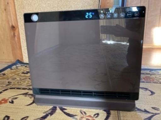 人感\u0026室温Wセンサー搭載 セラミックファンヒーター リモコン付き 自動オフ 速暖 1200W 小型
