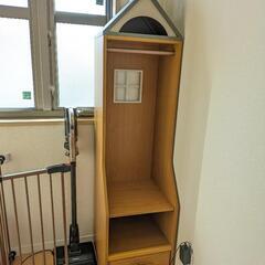 おうち型ハンガーラック　子供服などに