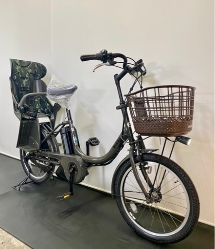 関東全域送料無料　業界最長完全保証　電動自転車　ブリヂストン　ビッケ　20インチ 8ah グレー色