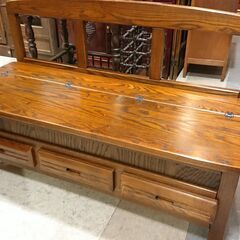 収納ベンチチェア｜五徳付｜囲炉裏ダイニングセット