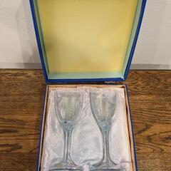 【0円無料 未使用品】 BOHEMIA WINEGLASS HA102/150 ボヘミア ワイングラス 2客セットの画像