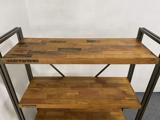 d-Bodhi/ディーボディ FERUM INDUSTRIAL 4TIER SHELF フェルム インダストリアル 4ティア シェルフ