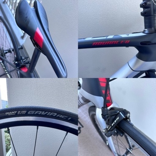 GIANT TCR ADVANCED2  Sサイズ  マッドブラック