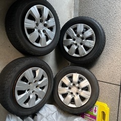 値下げ‼️断捨離‼️スペアタイヤ用 冬用にどうぞ。本田純正ホイー...