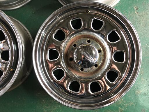 早い者勝ち!!!　中古ホイール！  ＡＷＣデイトナＵＳＡ  17インチ　6.5J　+35　6-139.7　4本セット