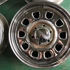 早い者勝ち!!!　中古ホイール！  ＡＷＣデイトナＵＳＡ  17インチ　6.5J　+35　6-139.7　4本セットの画像