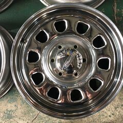 早い者勝ち!!!　中古ホイール！  ＡＷＣデイトナＵＳＡ  17インチ　6.5J　+35　6-139.7　4本セットの画像
