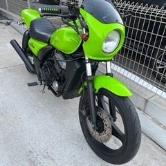 10月限定エリミネーター250seカスタム ペイント済の画像