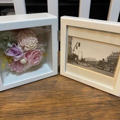 プリザードフラワーフォトフレーム