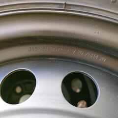 値下げしました！スタッドレスホイール4本セットホイールナット付の画像