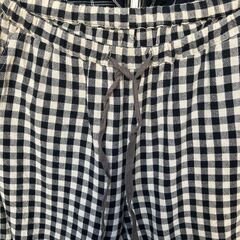 【洋服・レディース】 cloudnine ペチパンツ（チェック）M-Lの画像