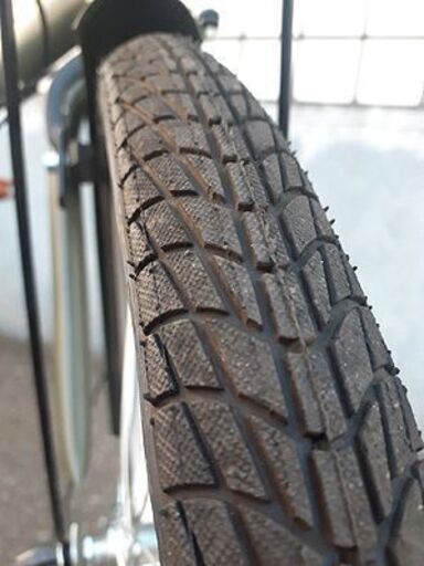 美品!!【20インチ 折りたたみ自転車】6段変速 ダークグリーン系色 AIJYU CYCLE アイジュサイクル 折畳み自転車 折り畳み