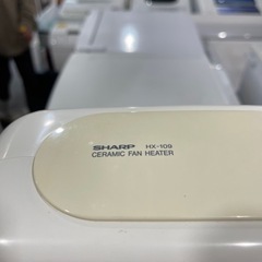大特価！SHARP セラミックファンヒーター　HX-109の画像