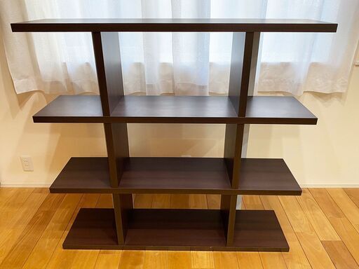【受渡者決定】美品　ディスプレイラック　シェルフ　幅120㎝　高さ113.5㎝