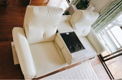 【美品】リクライニング電動ソファ　取引決定しました