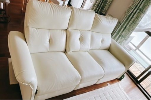 【美品】リクライニング電動ソファ　取引決定しました