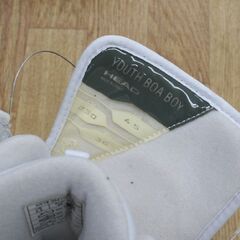 23.0cm HEAD YOUTH BOA BOY スノーボードブーツ ホワイト系 ヘッド ボアシステム ソフトブーツ スノボブーツ 札幌市 清田区 平岡の画像