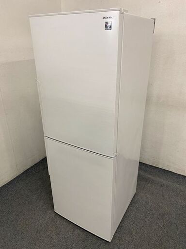 高年式!2021年製! シャープ/SHARP SJ-PD28G-W 冷蔵庫 280L・右開き 2ドア プラズマクラスター 除菌機能 ホワイト 中古 店頭引取歓迎 R7602