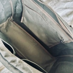 日乃本帆布 ビジネスバッグ ショルダーバッグ 帆布製 カーキ  オリーブの画像