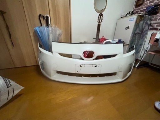 ZVW30 前期 プリウス 純正フロントバンパー 白